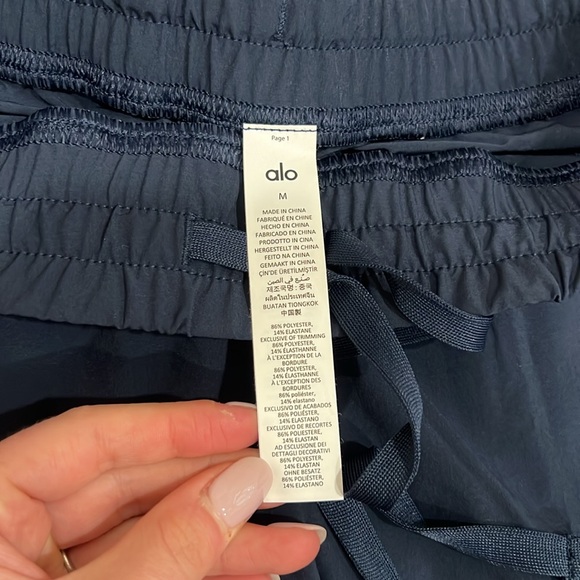 Navy Alo Pants - Picture 8 of 9